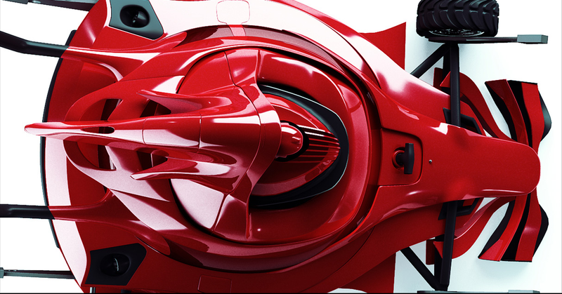 Illustration for article titled F1 Inspired Lawnmower: Yardwork Just Got a Lot Sexier